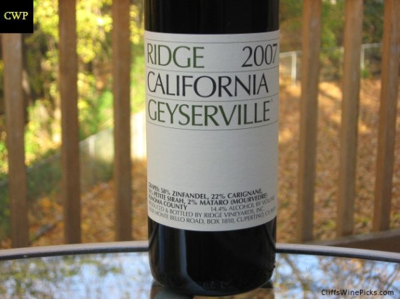 2007 Ridge Geyserville