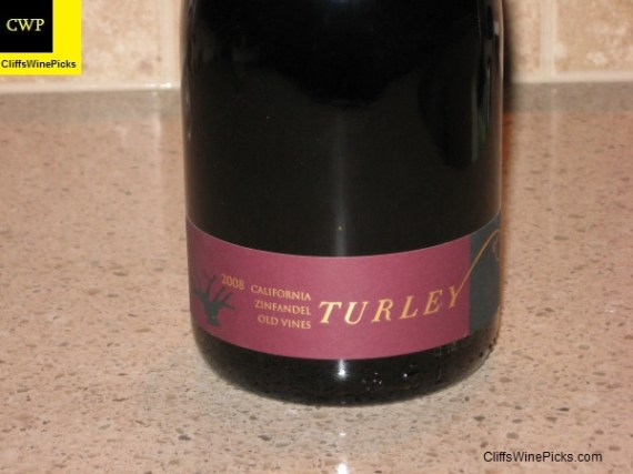 2008 Turley Zinfandel Old Vines