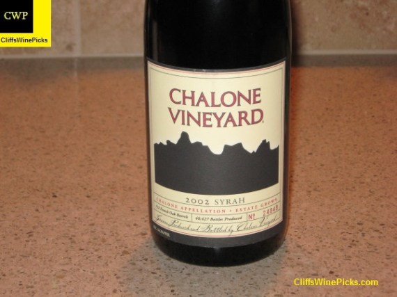 2002 Chalone Vineyard Syrah Chalone