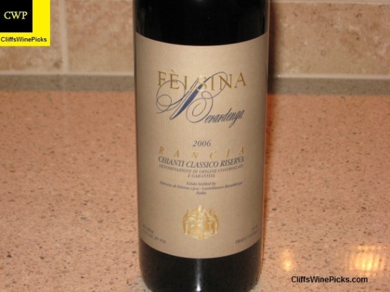 2006 Fattoria di Felsina Berardenga Chianti Classico Riserva Rancia