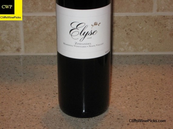 2008 Elyse Zinfandel Morisoli Vineyard