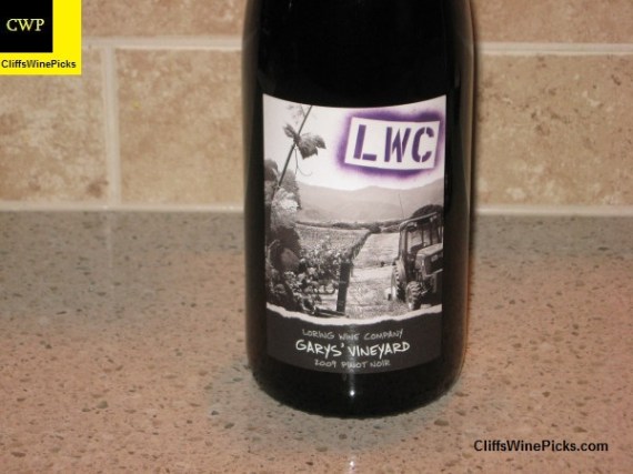 2009 Loring Wine Company Pinot Noir Garys' Vineyard