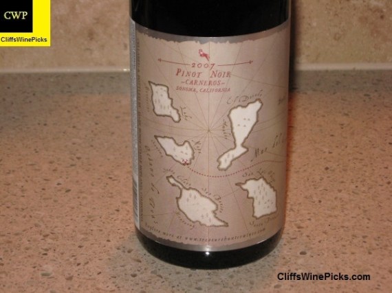 2007 Treasure Hunter Wines Pinot Noir Carneros2