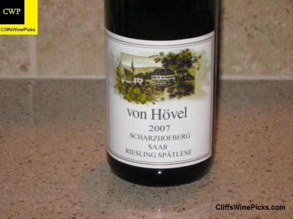 2007 Von Hovel Scharzhofberger Riesling Spatlese