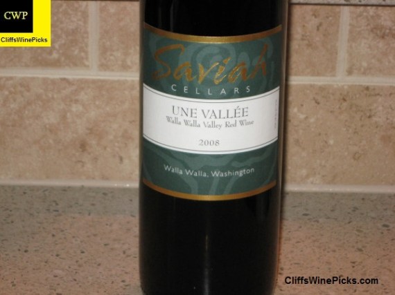 2008 Saviah Cellars Une Vallee