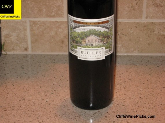 2009 Buehler Vineyards Zinfandel