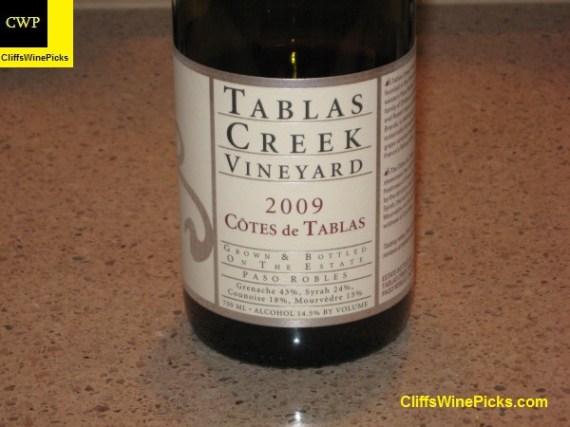 2009 Tablas Creek Cotes de Tablas