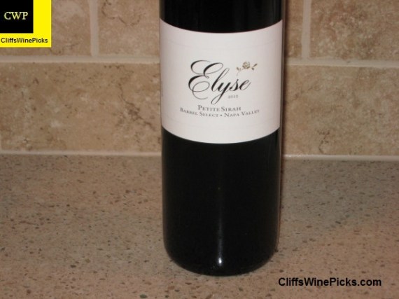 2010 Elyse Petite Sirah Barrel Select 3