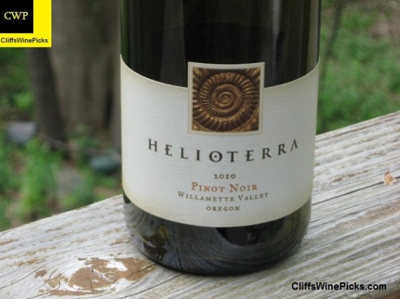 2010 Helioterra Pinot Noir Willamette Valley