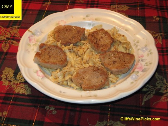 Pork Tenderloin with Mustard Sauce