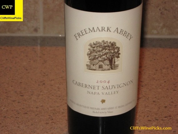 2004 Freemark Abbey Cabernet Sauvignon
