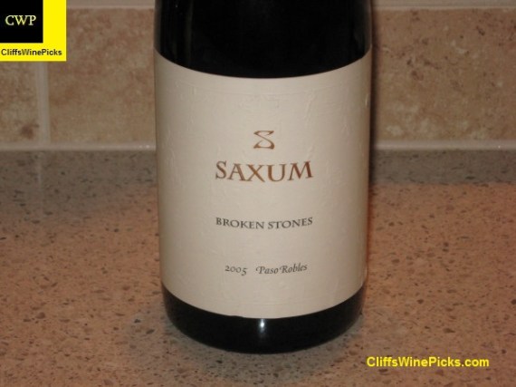2005 Saxum Broken Stones