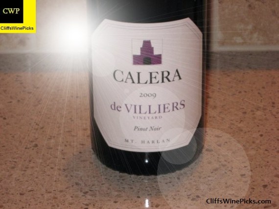 2009 Calera Pinot Noir de Villiers Vineyard