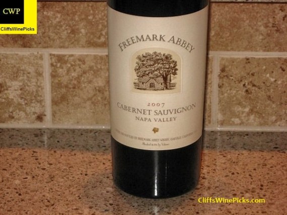 2007 Freemark Abbey Cabernet Sauvignon