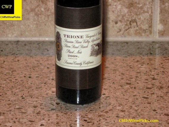 2008 Trione Pinot Noir River Road Ranch