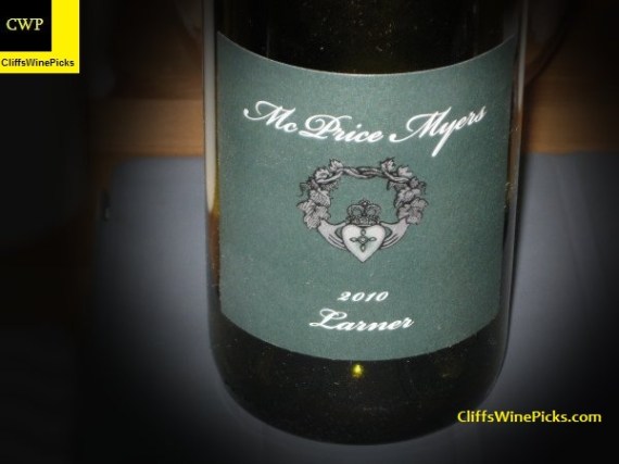 2010 McPrice Myers Syrah Larner Vineyard