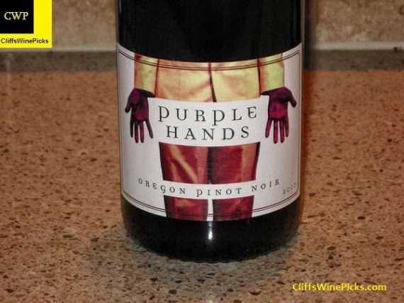 2010 Purple Hands Pinot Noir Stoller Vineyard