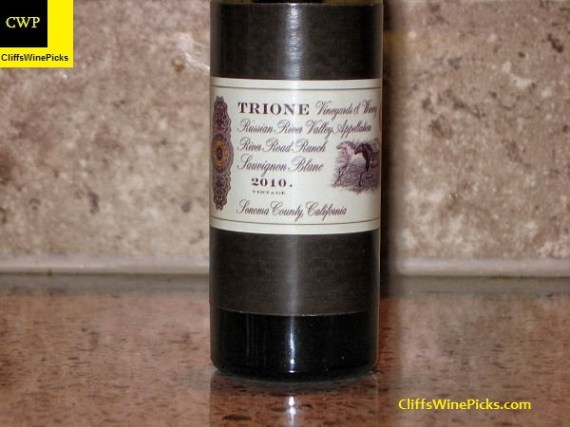 2010 Trione Sauvignon Blanc River Road Ranch