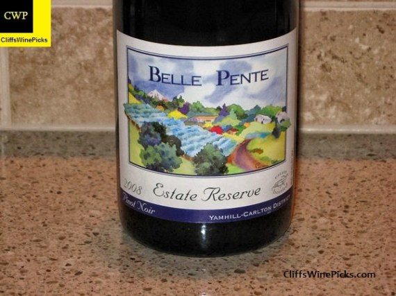 2008 Belle Pente Pinot Noir Estate Reserve