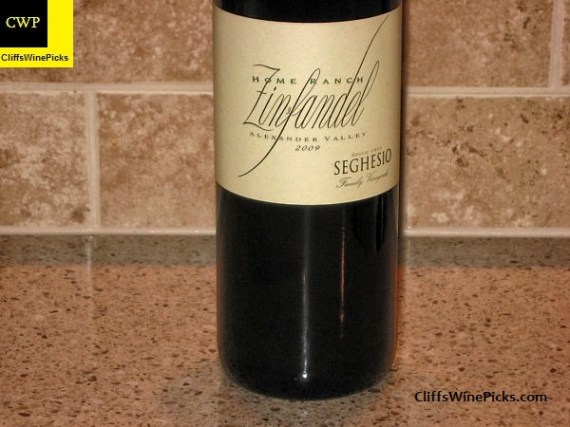 2009 Seghesio Family Vineyards Zinfandel Home Ranch