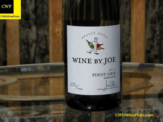 2011 Wine By Joe Pinot Gris Really Good
