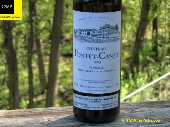 2003 Chateau Pontet-Canet