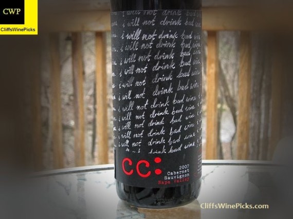 2007 cc Cabernet Sauvignon
