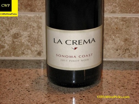 2011 La Crema Pinot Noir Sonoma Coast