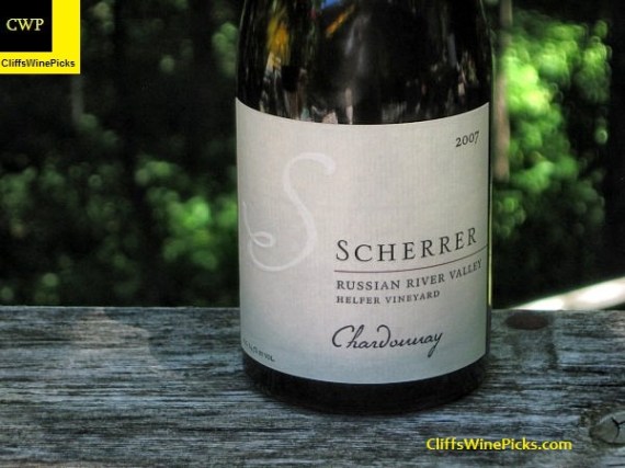 2007 Scherrer Winery Chardonnay Helfer Vineyard