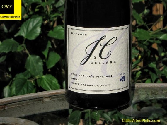 2009 JC Cellars Syrah Fess Parker Vineyard