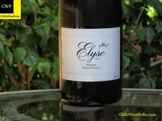2006 Elyse Syrah Napa Valley