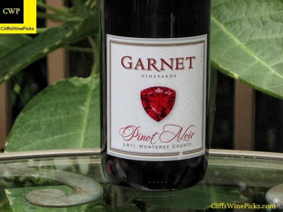 2011 Garnet Pinot Noir Monterey County Pinot Noir