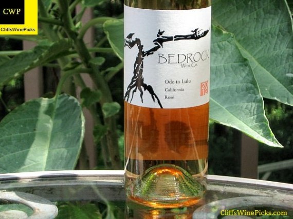 2012 Bedrock Wine Co. Mourvedre Ode to Lulu Rose