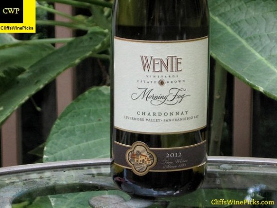 2012 Wente Vineyards Chardonnay Morning Fog Livermore Valley
