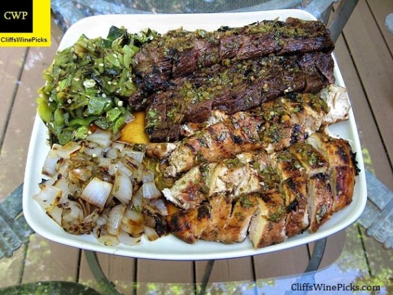 Beef and Chicken Fajitas