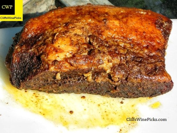 Finished beef brisket