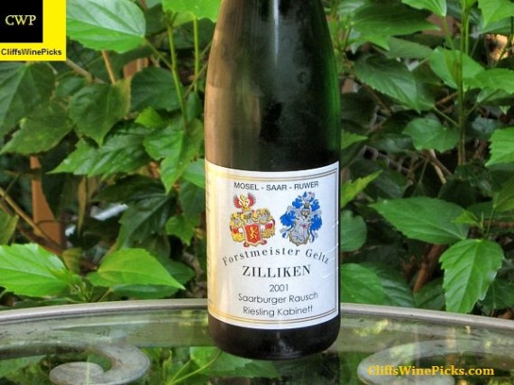 2001 Zilliken (Forstmeister Geltz) Saarburger Rausch Riesling Kabinett