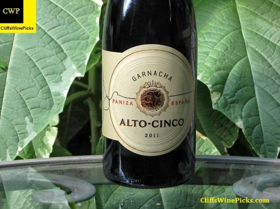 2011 Alto Cinco Garnacha Carinena