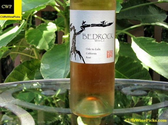 2012 Bedrock Mourvedre Ode to Lulu Rose