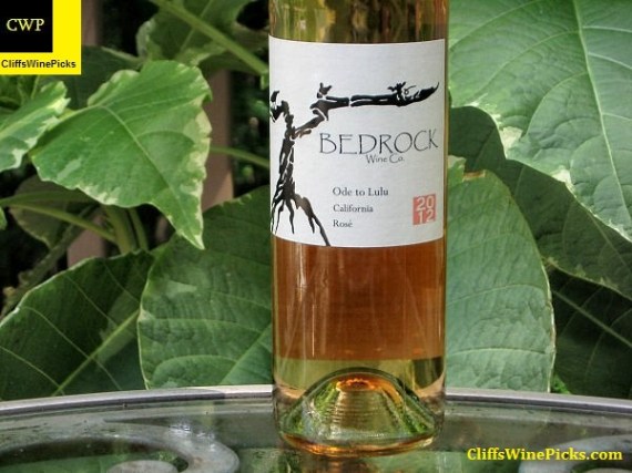 2012 Bedrock Wine Co Mourvedre Ode to Lulu Rose