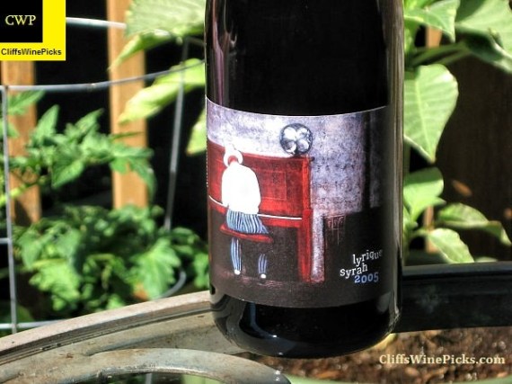 2005 Lyrique Syrah Watch Hill Vineyard