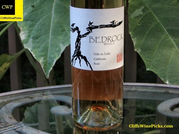 2012 Bedrock Wine Co Mourvedre Ode to Lulu Rose
