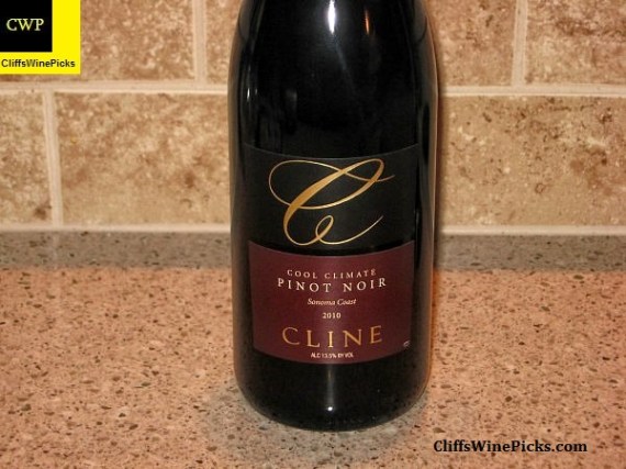 2010 Cline Cellars Pinot Noir Cool Climate