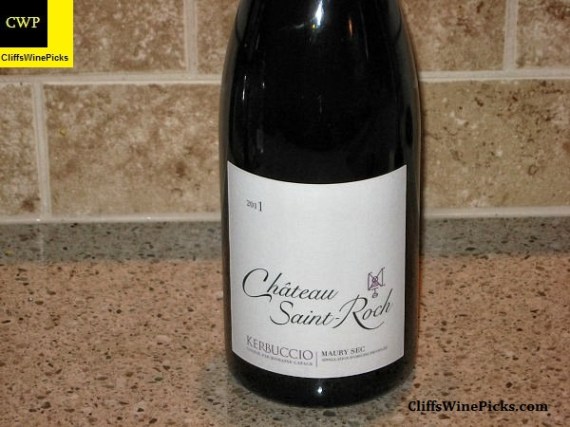 2011 Domaine Lafage Maury Sec Kerbuccio Chateau Saint-Roch