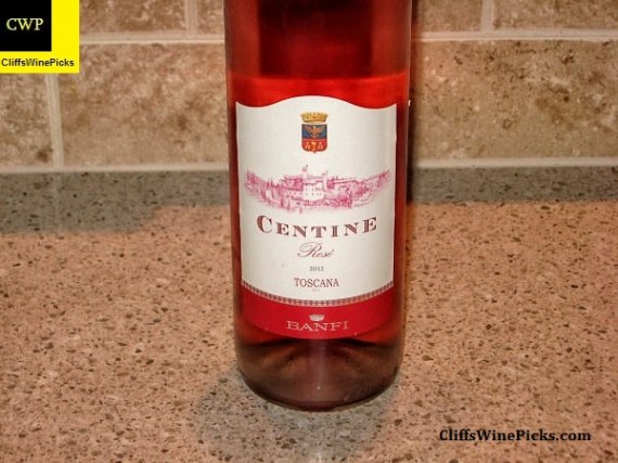 2012 Castello Banfi Centine Rose Toscana IGT