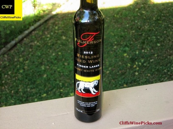 2012 Fulkerson Riesling Ice Wine Finger Lakes