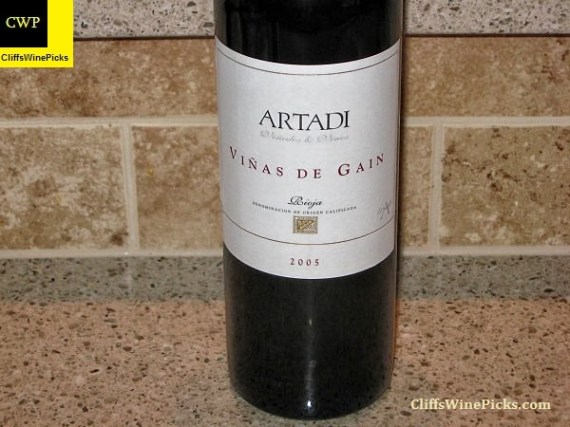 2005 Artadi Rioja Viñas de Gain