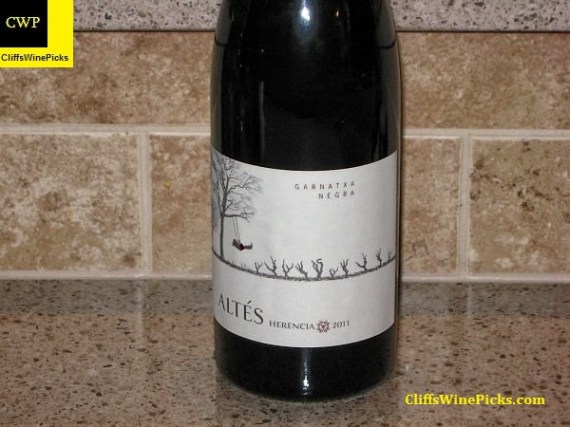 2011 Herencia Altes Garnatxa Negra Terra Alta