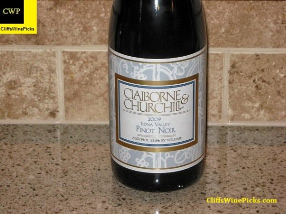 2009 Claiborne and Churchill Pinot Noir