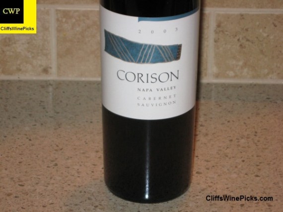 2003 Corison Cabernet Sauvignon